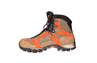Hiking,Boot,On,The,White,Background