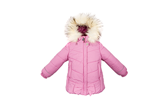 Childrens,Women,Winter,Jacket,Isolated,On,White,Background.